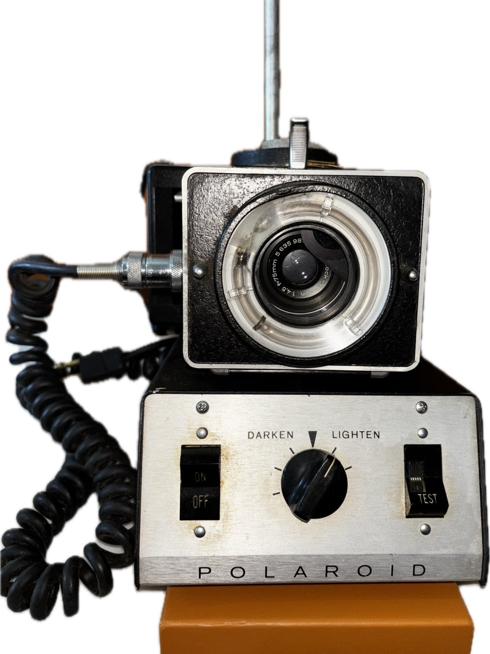 Vintage Polaroid CU-5 Close-Up Macro Land Camera & Power Pack System